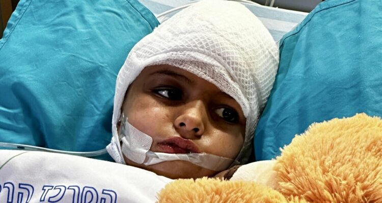 Months after direct Iranian attack, Bedouin girl victim leaves hospital