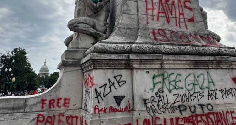 Anti-Israel protester arrested for defacing Union Station during Netanyahu’s summer visit