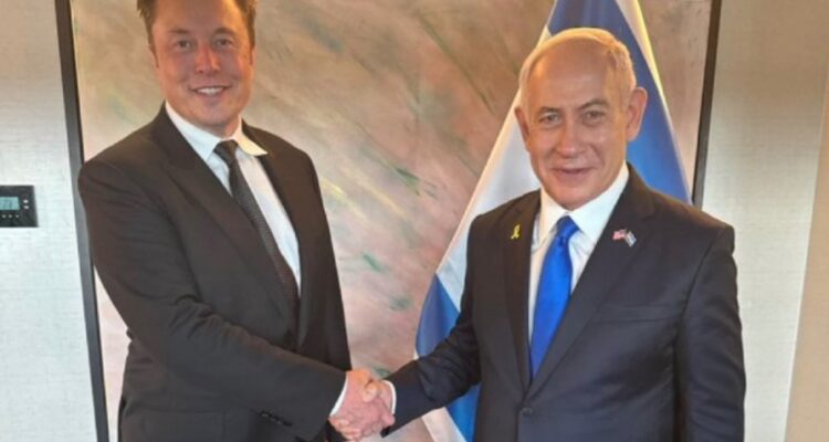 Elon Musk attended Netanyahu’s speech to Congress as his guest