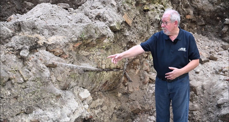 Archaeological excavations reveal destruction by both Nazis and Soviets of 17th century Vilna synagogue