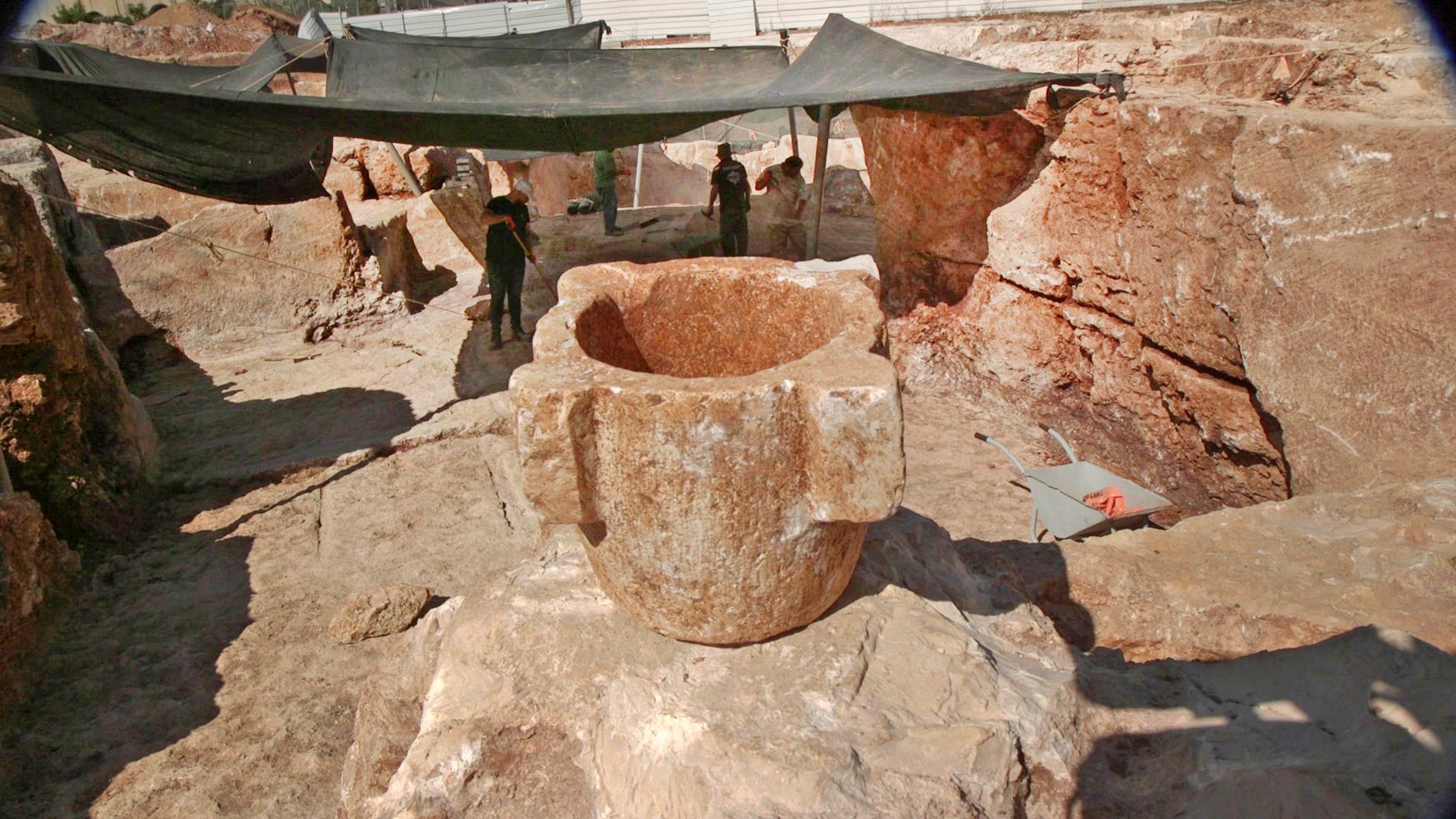 Massive 2,000-year-old quarry discovered in Jerusalem