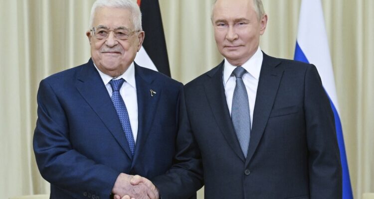 Putin says Palestinian statehood a ‘priority’ for Russia