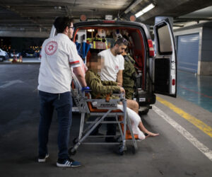 wounded idf soldier