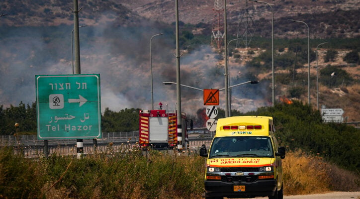 Eight wounded in missile attack on Upper Galilee