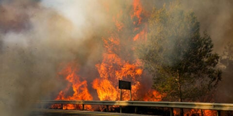 Hezbollah fire