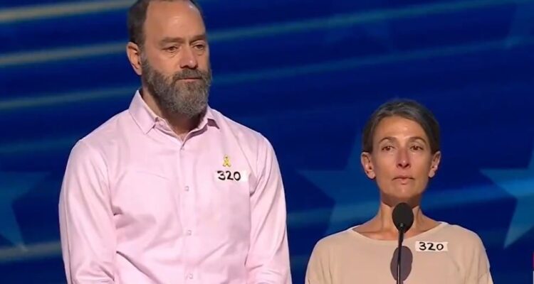 Parents of American hostage held in Gaza appeal to Democrats at DNC