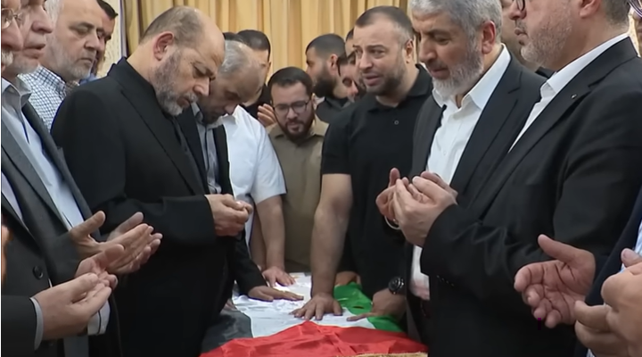 Hamas leader Haniyeh buried in Doha amid calls for revenge against Israel