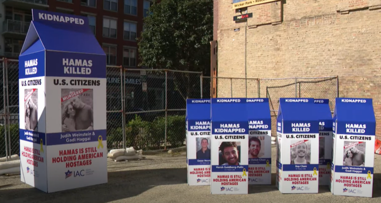 At DNC, hostage families raise awareness about plight of loved ones in Gaza