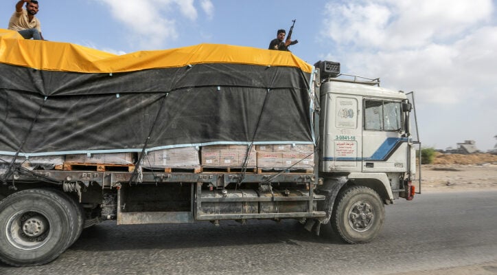 IDF arrests terrorists embedded in detained UN aid caravan