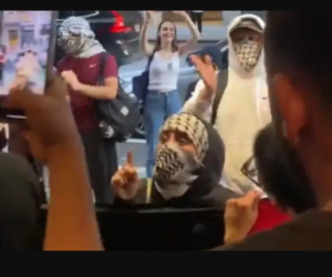 Anti-Israel mob