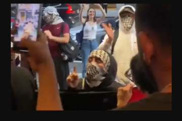 Anti-Israel mob