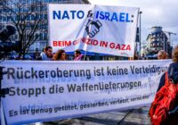 Munich,Germany, anti-Israel protest