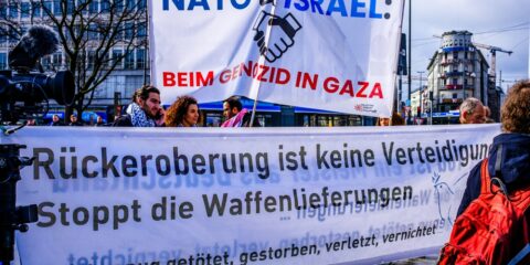 Munich,Germany, anti-Israel protest