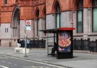 London bus stop