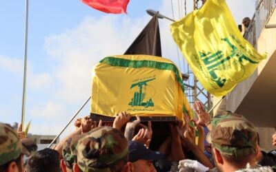 Hezbollah flags