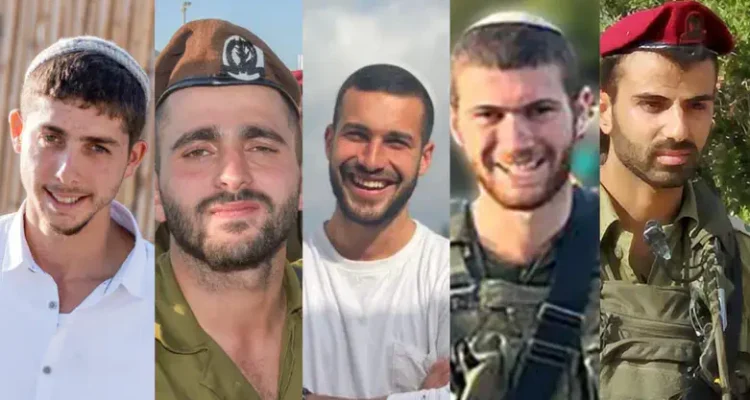 5 IDF soldiers killed fighting Hezbollah in Lebanon