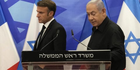 Macron Netanyahu