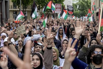 anti-Israel protest Berlin