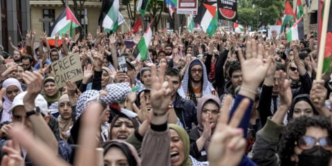 anti-Israel protest Berlin