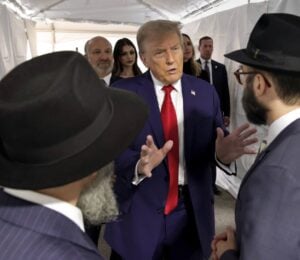 Donald Trump at Ohel