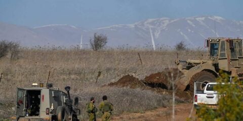 IDF Golan border