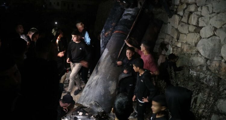 Only fatality from mass Iranian missile attack is Palestinian man from Gaza