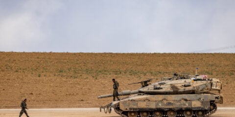 IDF tanks Gaza