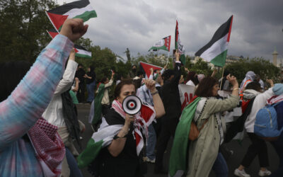 Paris anti-Israel protest