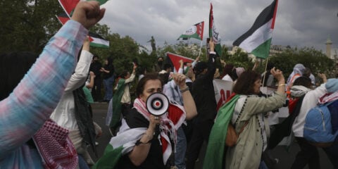 Paris anti-Israel protest