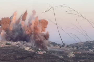 IDF explodes IDF tunnel (youtube screenshot)