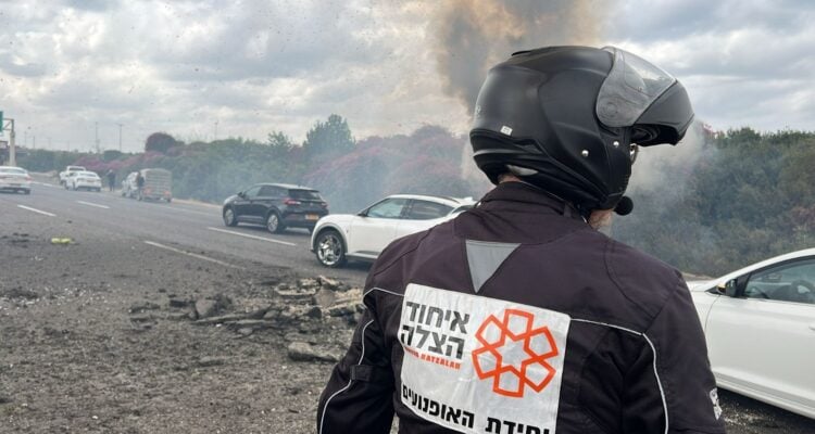 Three injured as Hezbollah missiles pound central Israel in attack on Mossad headquarters