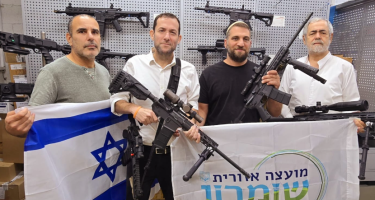 Samaria civilian security squads to receive sniper rifles