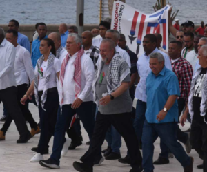 cuba anti-Israel march