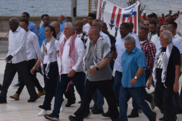 cuba anti-Israel march