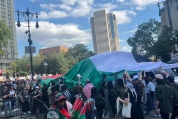 nyc oct 7 protests