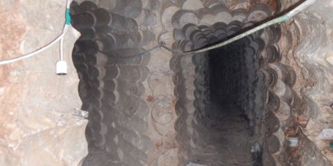 IDF tunnel lebanon