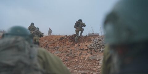 IDF forces in southern Lebanon