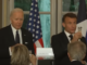 Joe Biden and Emmanuel Macron (Youtube screenshot)