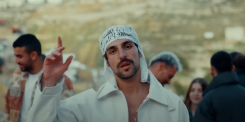 Palestinian rapper Saint Levant (YouTube screenshot)