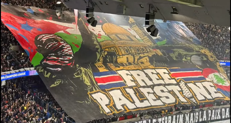 PSG fans display ‘Free Palestine’ banner erasing Israel at game