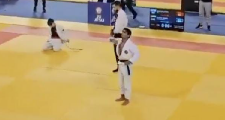 Israeli teen wins jiu-jitsu gold medal after Emirati opponent gets disqualified for threatening gesture