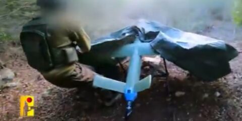 hezbollah drone