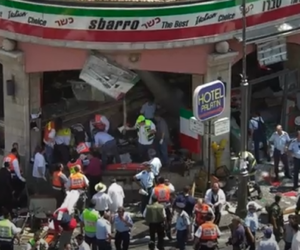 Sbarro's bombing (YouTube screenshot)