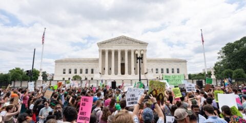 abortion protest