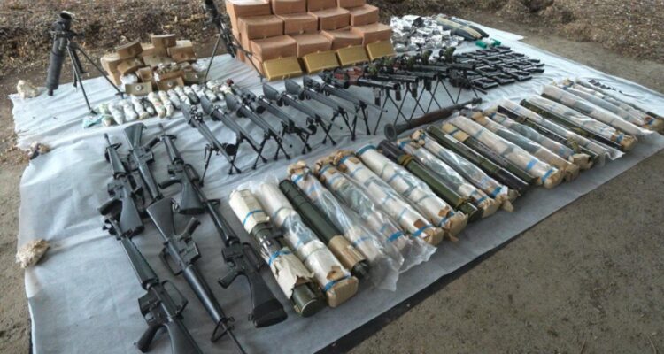 ‘Ready for imminent war’: IDF displays captured terrorist weaponry