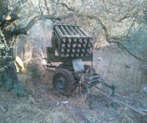 Hezbollah rocket launcher