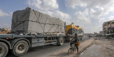 aid trucks