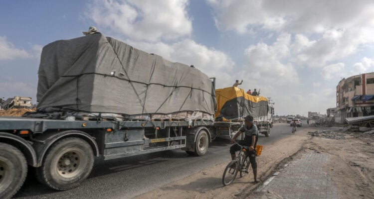 IDF introduces new security measures to protect Gaza aid trucks