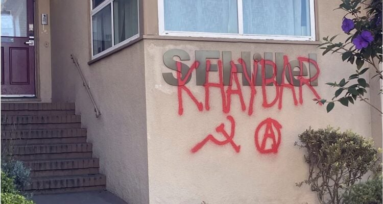 ‘Violent’ antisemitic graffiti sprayed on San Francisco Hillel house