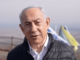 Benjamin Netanyahu on Syrian border (X screenshot)